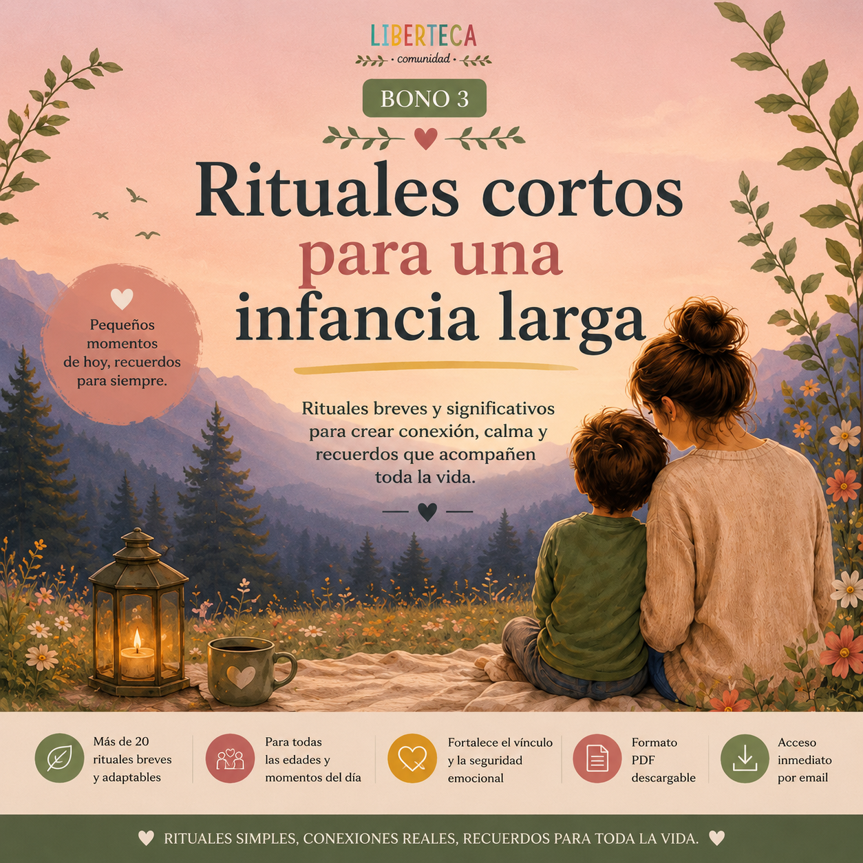 Rituales cortos para una infancia larga | Liberteca Comunidad